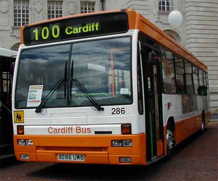 Plaxton Verde Scania N113CRB Cardiff Bus